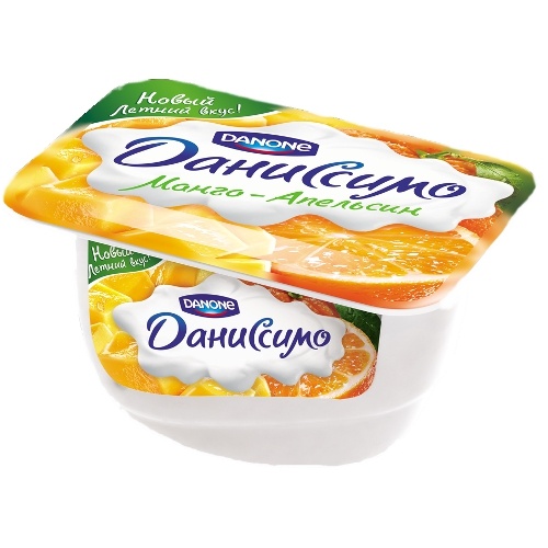 Творожок "Даниссимо" манго-апельсин 5