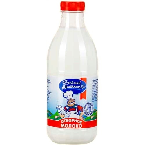 Молоко "Веселый молочник" 3