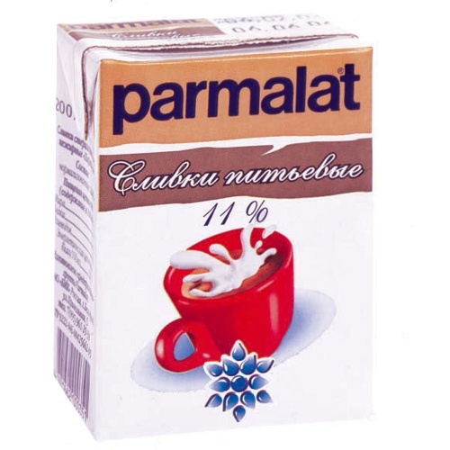 Сливки "Parmalat" (Пармалат) 11% 200мл