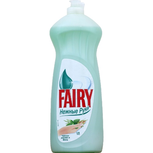 Средство для мытья посуды "Fairy" (Фейри) нежные руки чайное дерево 1л пл. бутылка