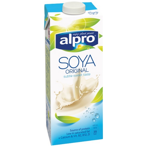 Напиток соевый Alpro Soya Original 1л тетра брик
