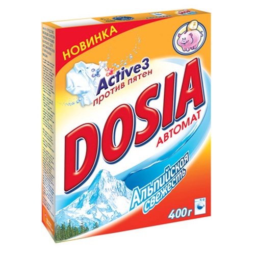 Стиральный порошок "Dosia" (Дося) автомат альпийская свежесть 0