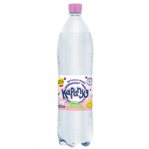 Вода питьевая детская "Карапуз" высшей категории качества 1