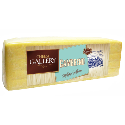 Сыр Cambreno (Камбрено) "Cheese Gallery" (Чиз Гаррели) 30% 1кг блок