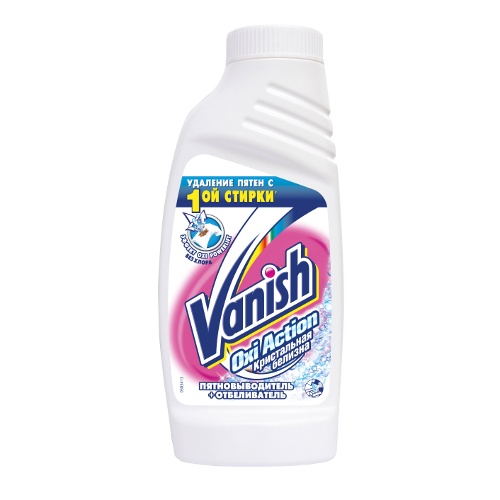 Пятновыводитель "Vanish" (Ваниш) для белого белья 450мл пл/б