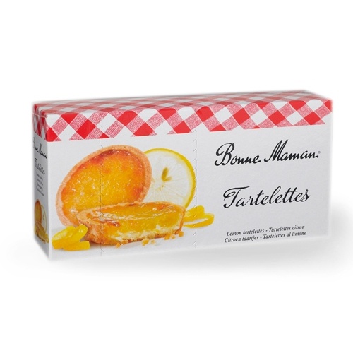 Печенье BONNE MAMAN с лимонной начинкой "Tartelettes" 125г