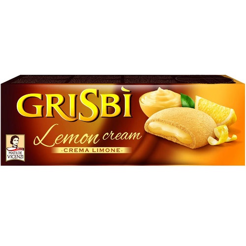Печенье "Grisbi" (Гризби) c лимонным кремом 150г