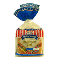 Хлеб нарезной Американский Сендвич пшеничный 470г пакет Франция