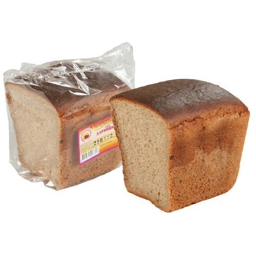 Хлеб "Дарницкий" половинка нарезка 350г Пролетарец