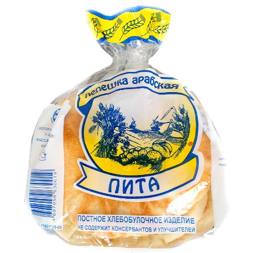 Лепешка арабская Пита 400г ООО "Хлеб Пита"