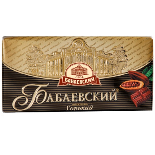 Шоколад "Бабаевский" горький 100г Россия