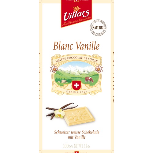 Шоколад "Villars" (Вилларс) белый 100г Швейцария