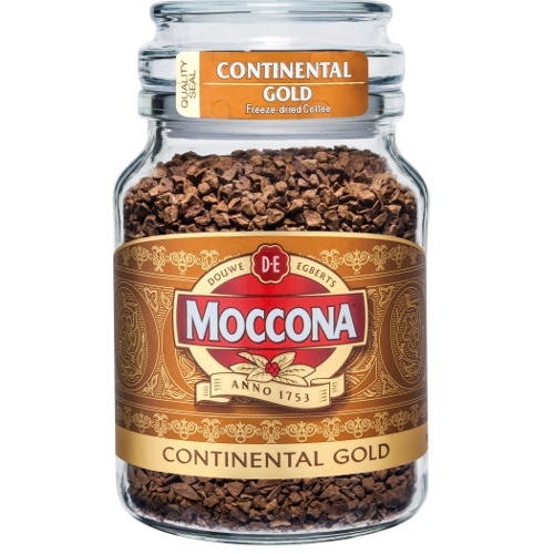 Кофе "Moccona" (Моккона) Continental Gold (Континентал Голд) растворимый 95г ст.банка