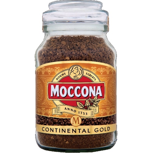 Кофе "Moccona" (Моккона) Continental Gold (Континентал Голд) растворимый 190г ст.банка Нидерланды