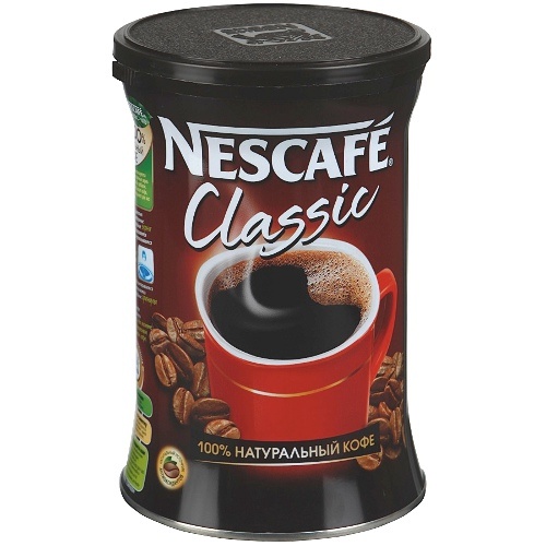 Кофе "Nescafe Classic" (Нескафе Классик) растворимый 250г ж/б