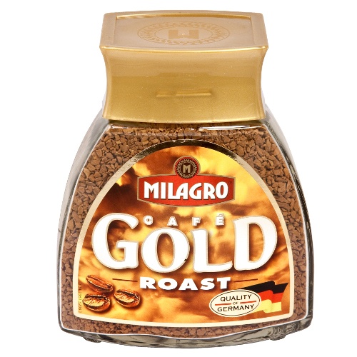 Кофе "Milagro" (Милагро) Gold Roast растворимый 100г ст.банка