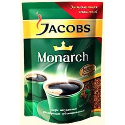 Кофе "Jacobs Monarch" (Якобс Монарх) растворимый натуральный сублимированный 75г пакет