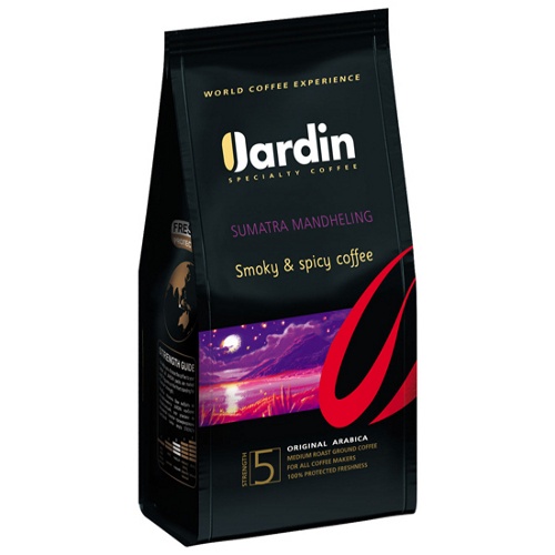 Кофе "Jardin" (Жардин) Sumatra mandheling 250г зерно
