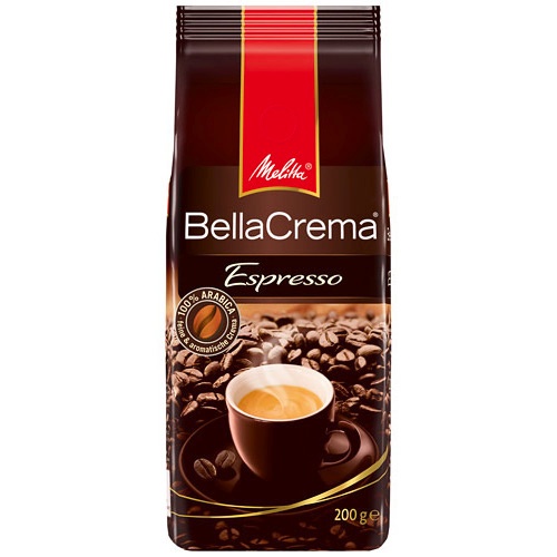 Кофе "Melitta" (Мелитта) BellaCrema Espresso в зернах 200г
