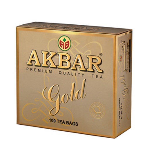 Чай "Akbar Gold" (Акбар Голд) черный цейлонский 100пак х 2г
