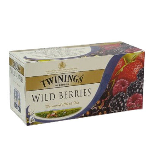 Чай "Twinings" (Твайнингс) черный лесные ягоды 25*2г Великобритания