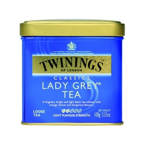 Чай "Twinings" (Твайнингc) Lady Gray Леди Грей черный 100г ж/б Великобритания