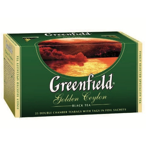 Чай "Greenfield" (Гринфилд) Golden Ceylon черный 25*2г