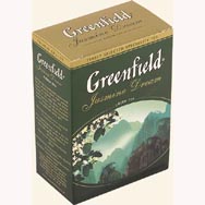 Чай "Greenfield" (Гринфилд) зеленый жасмин 100г карт. коробка Россия