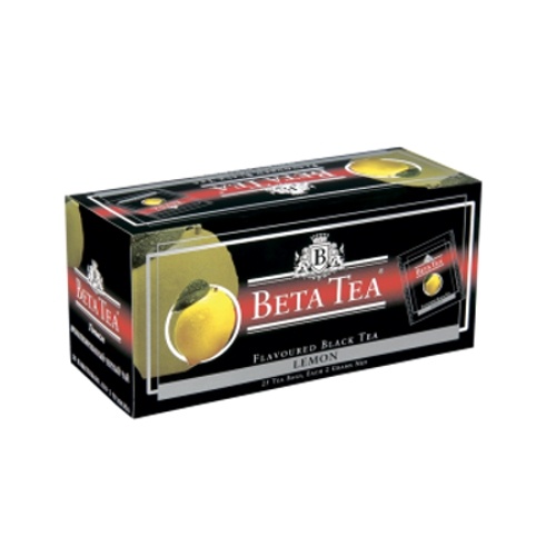 Чай "Beta Tea" (Бета чай) черный лимон 2г*25п