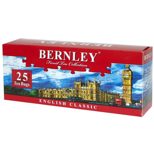 Чай "Bernley" (Бернли) English Classic черный цейлонский 25пак х2г