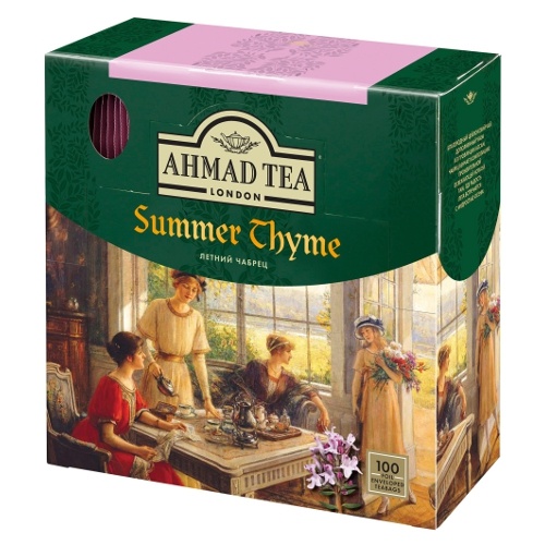 Чай "Ahmad Tea" (Ахмад Ти) Summer Thyme Летний чабрец 100штХ1
