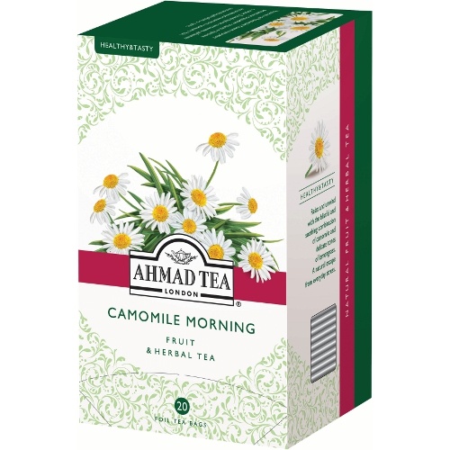 Чай "Ahmad Tea" (Ахмад Ти) Camomile Morning травяной ромашка лимон 20пак х 1