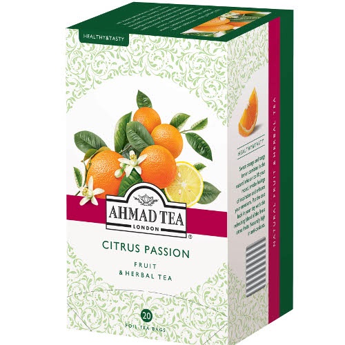 Чай "Ahmad Tea" (Ахмад Ти) Citrus Passion травяной апельсин лимон 20пак х 2г