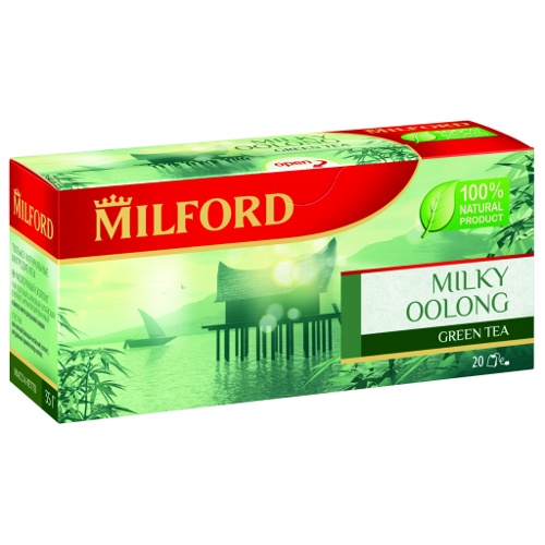 Чай "Milford" (Милфорд) зеленый китайский Молочный Оолонг 20шт х 1