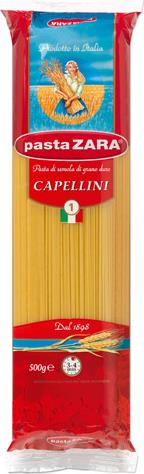 Спагетти Pasta Zara № 1 Capellini