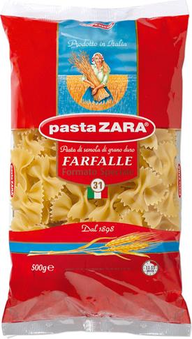 Макароны Pasta Zara № 31 Farfalle бантики