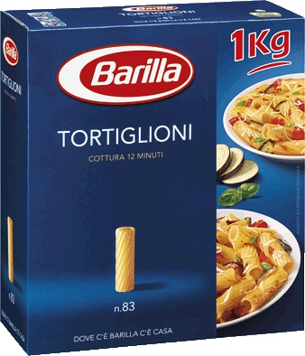 Макароны Barilla № 83 Tortiglioni