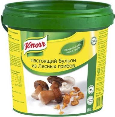 Бульон Knorr настоящий лесные грибы