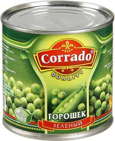 Горошек зеленый Corrado