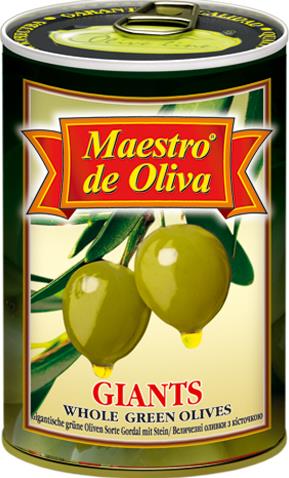 Оливки Maestro de Oliva гигантские