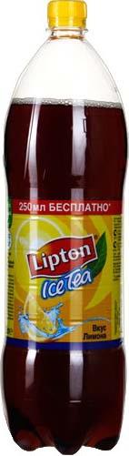 Холодный чай Lipton лимон