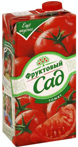 Сок Фруктовый Сад томат