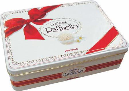 Конфеты Raffaello в жестяной упаковке