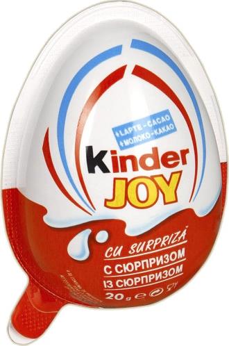 Яйцо Kinder Surprise Joy шоколадное