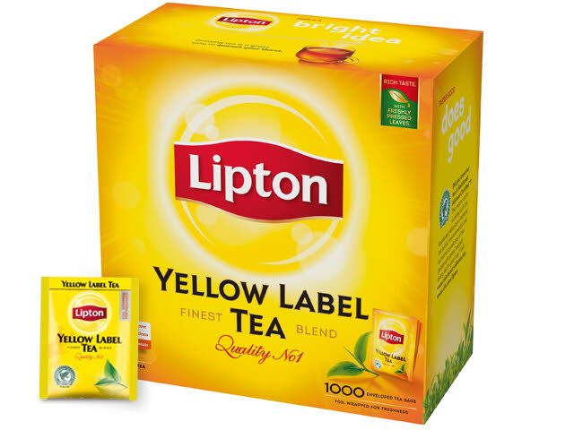 Чай Lipton Yellow Label черный