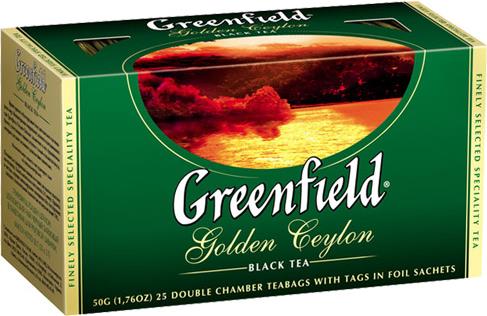 Чай Greenfield Golden Ceylon черный