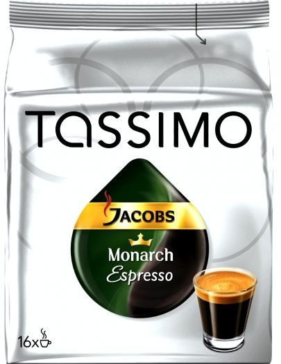Кофе в капсулах Jacobs Tassimo Espresso 16 порций