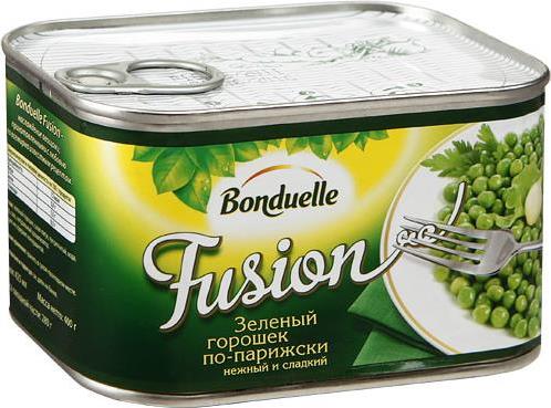 Зеленый горошек Bonduelle Fusion по-парижски