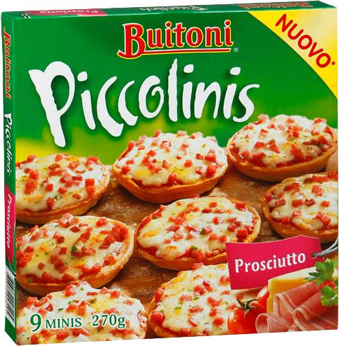 Пицца Buitoni Piccolinis Ветчинная