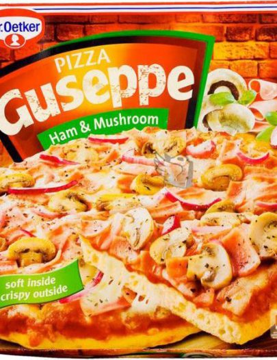 Пицца Guseppe с ветчиной и грибами